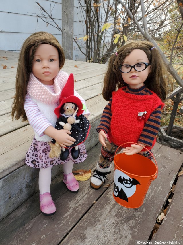 Подготовка к Хэллоуину — Куклы Gotz (Готц): Ханна