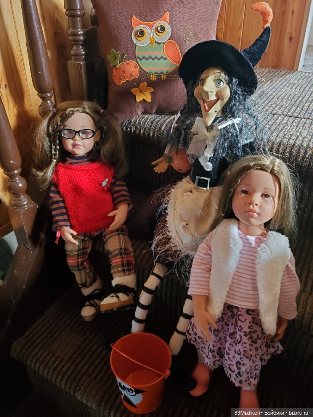 Подготовка к Хэллоуину — Куклы Gotz (Готц): Ханна (фото 10)