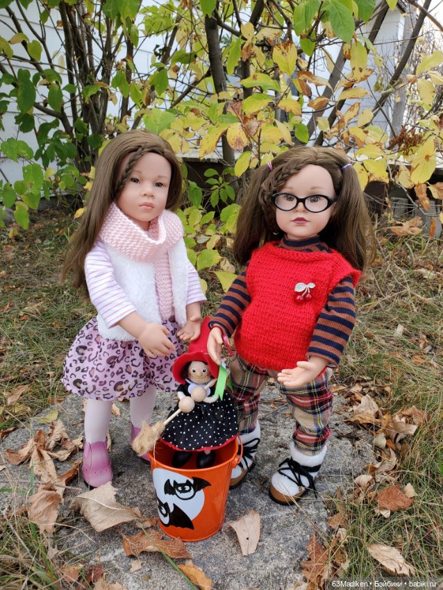 Подготовка к Хэллоуину — Куклы Gotz (Готц): Ханна (фото 9)