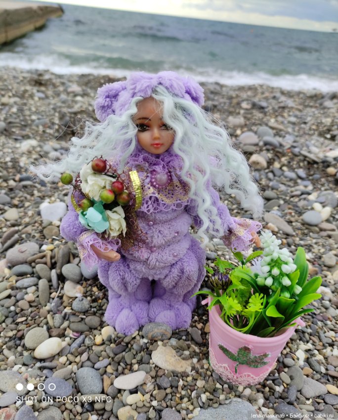 Плюшевые куколки — Авторские игрушки из разных материалов: синельная проволока