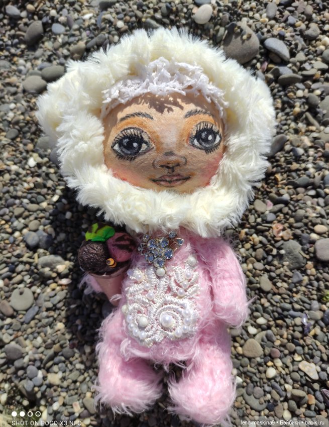 Плюшевые куколки — Авторские игрушки из разных материалов: синельная проволока (фото 5)