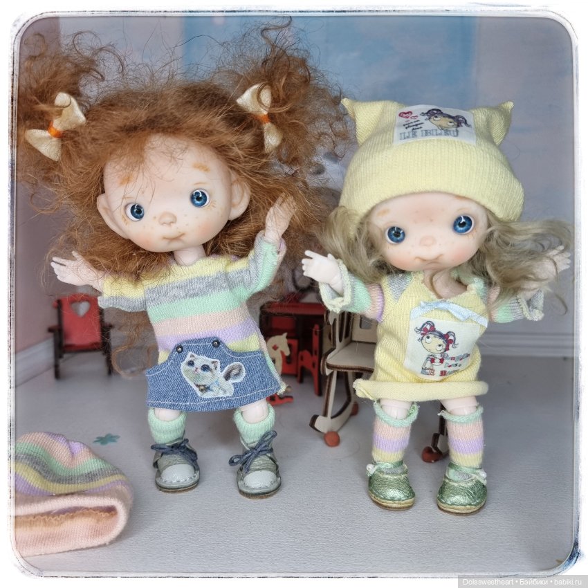 Банда — Авторские шарнирные куклы своими руками: лепка