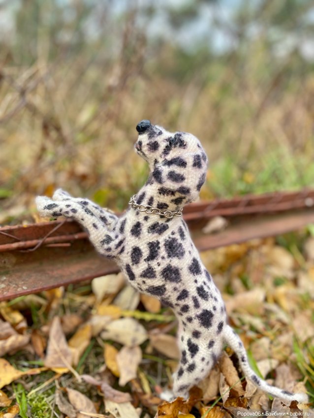 Далматинец Оскар — Вязаные игрушки и амигуруми: крючком (фото 6)