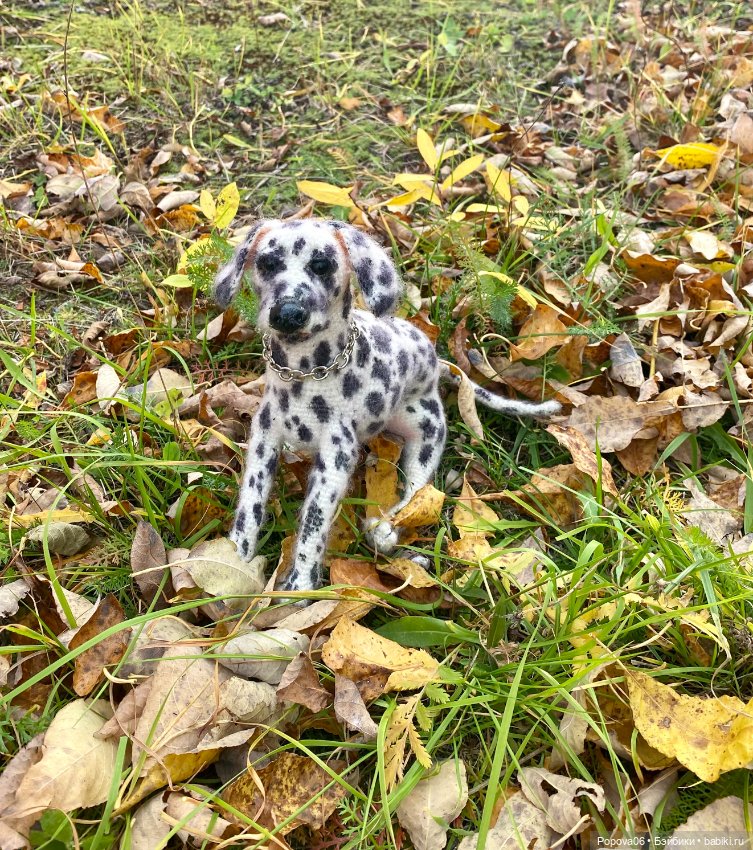 Далматинец крючком 🐕 Часть 3. Мастер-класс по вязанию плюшевой игрушки