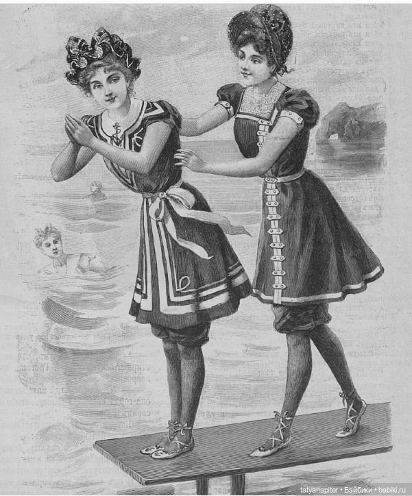 Детская мода 1899-1900 из журналов "Модный курьер" и "Вестник моды" ч1