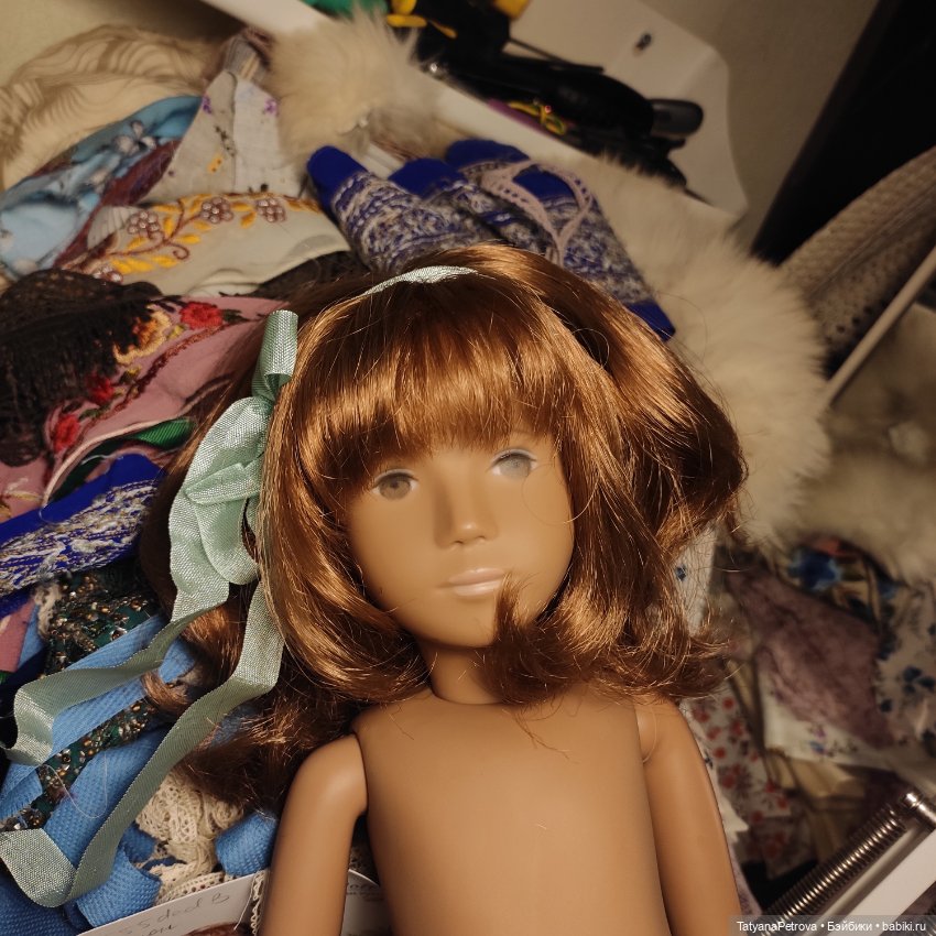 Саша redhead ❤️ re-root Sasha doll