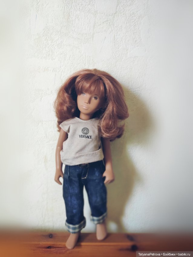 Саша redhead ❤️ re-root Sasha doll (фото 6)