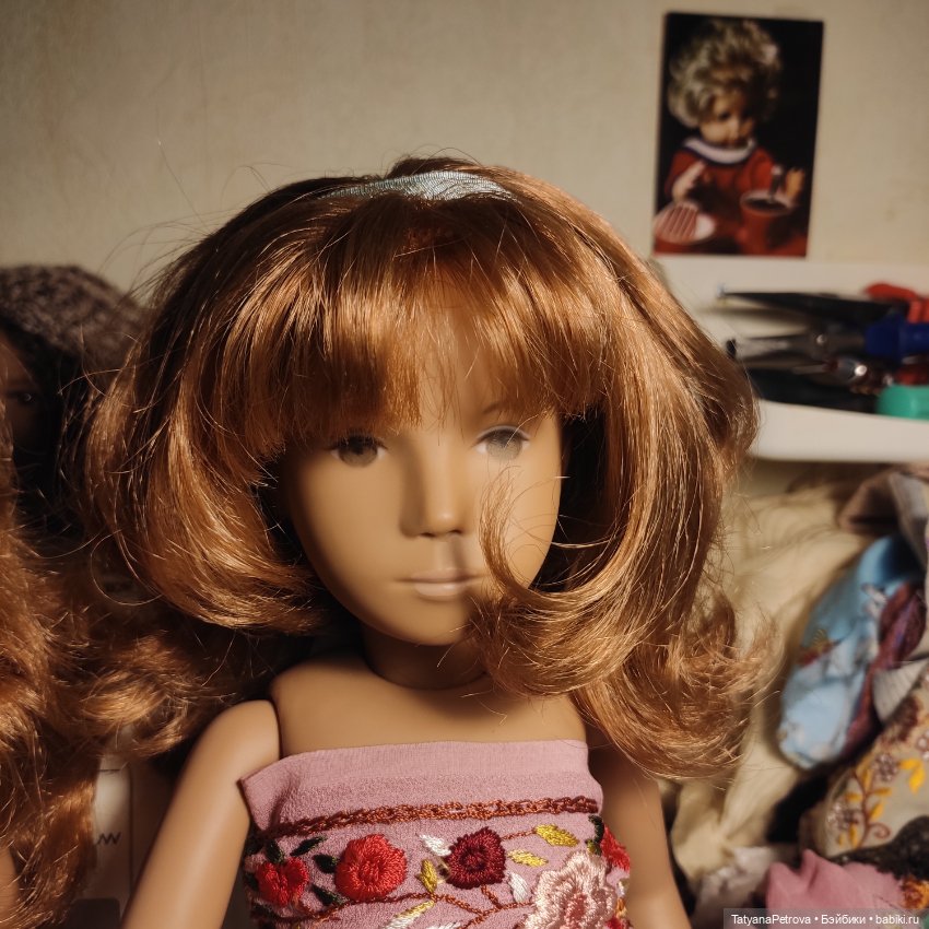 Саша redhead ❤️ re-root Sasha doll
