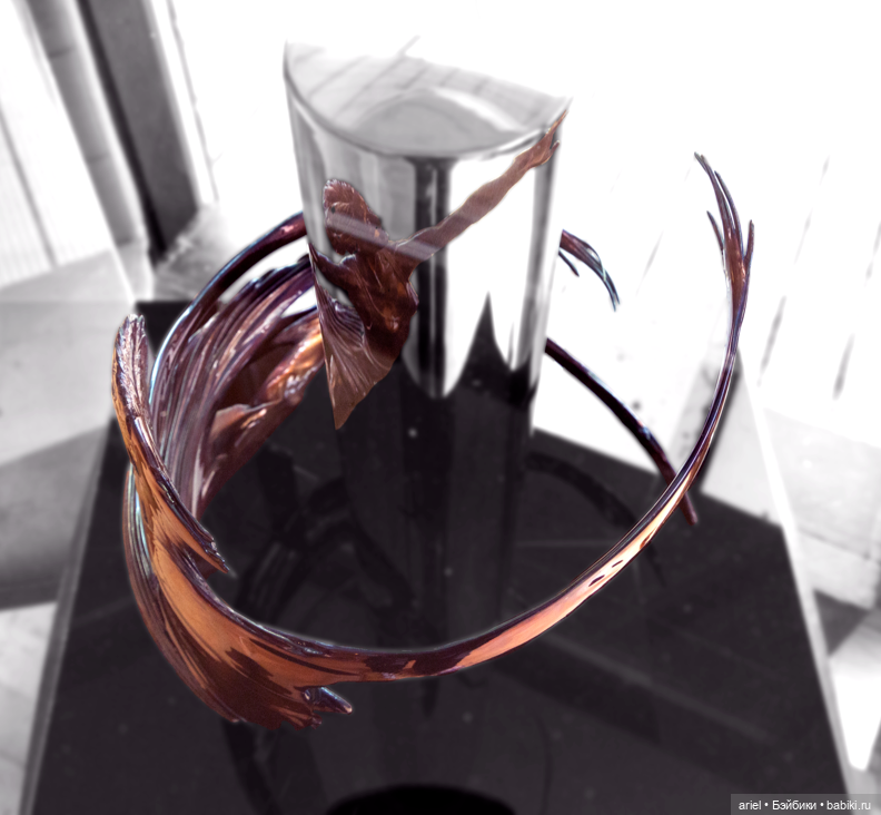 Обман зрения в скульптурах Jonty Hurwitz (фото 10)