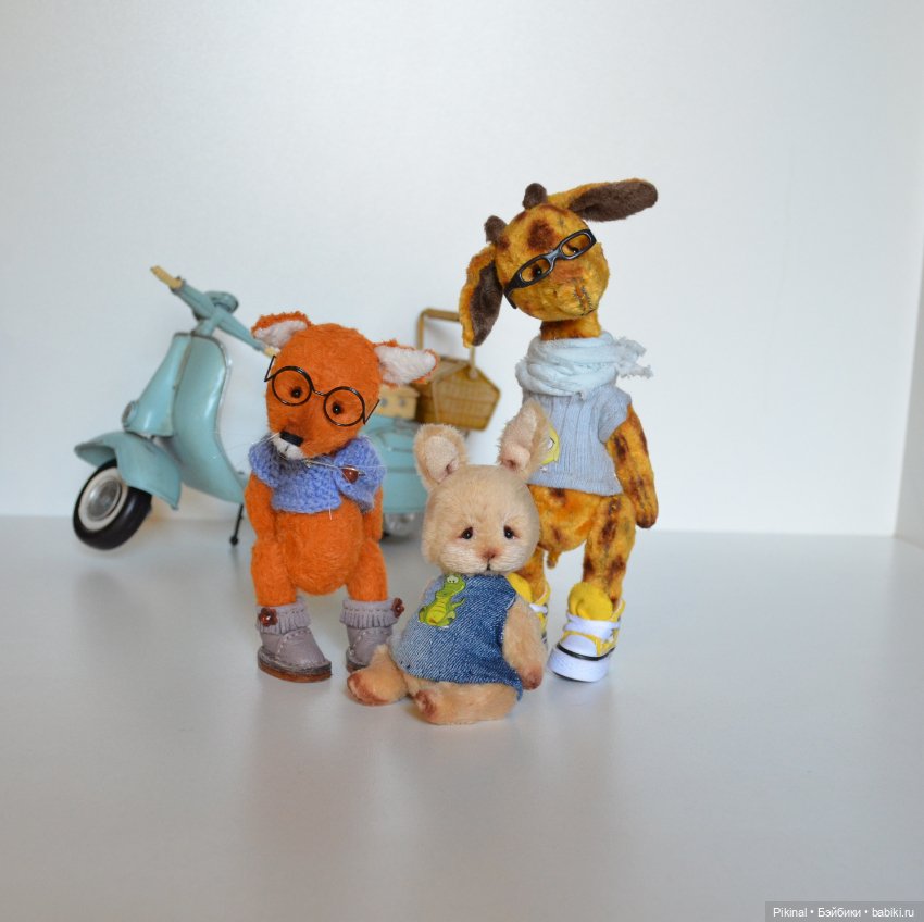 Настроение осень — Авторские мишки Тедди и друзья: фото (фото 8)