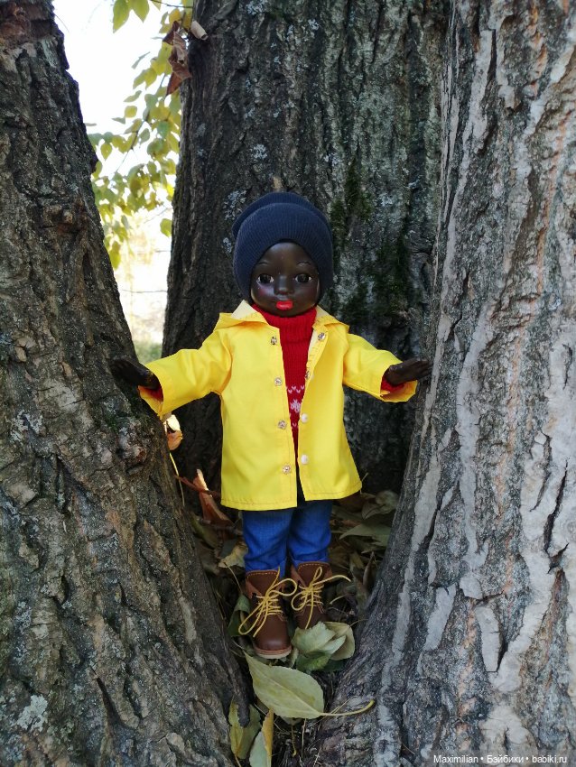 Осенний привет от Максимки! Негритенок СССР