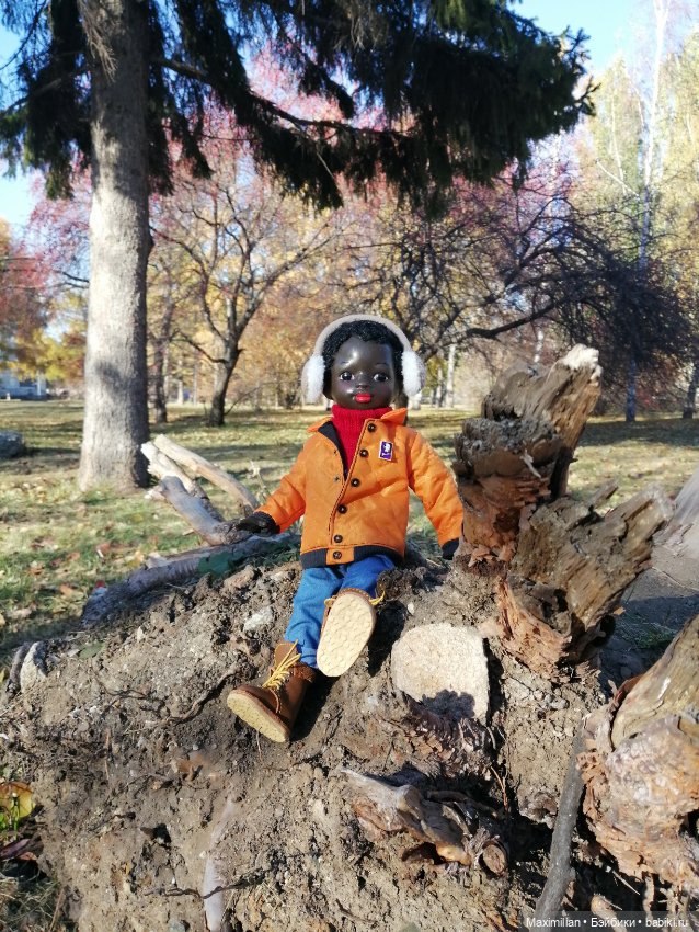 Осенний привет от Максимки! Негритенок СССР (фото 4)