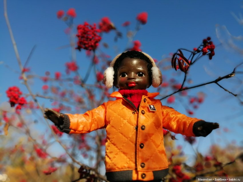 Осенний привет от Максимки! Негритенок СССР (фото 5)