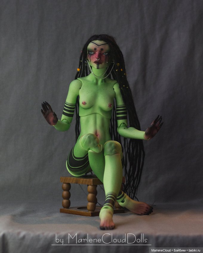 Дриада — Авторские шарнирные куклы своими руками: лепка
