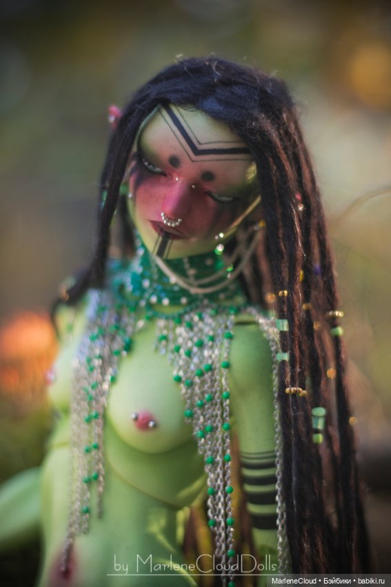Дриада — Авторские шарнирные куклы своими руками: лепка
