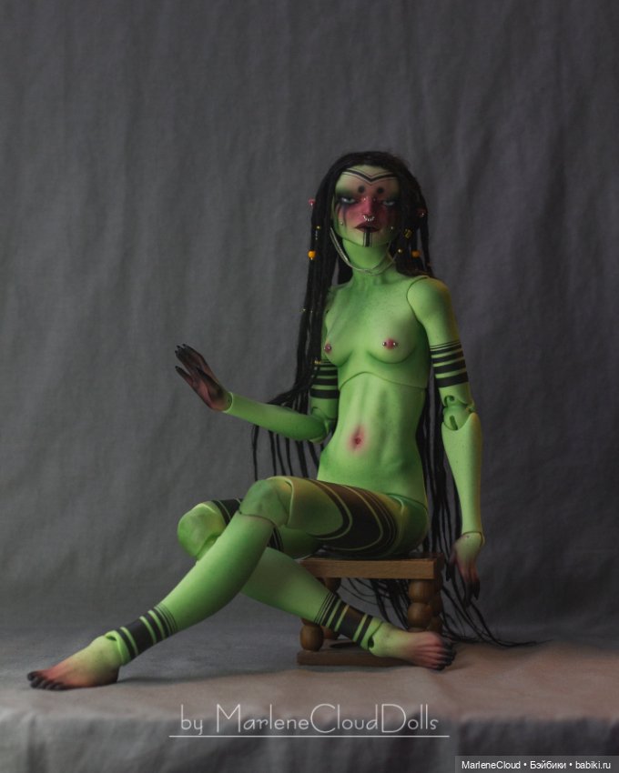 Дриада — Авторские шарнирные куклы своими руками: лепка