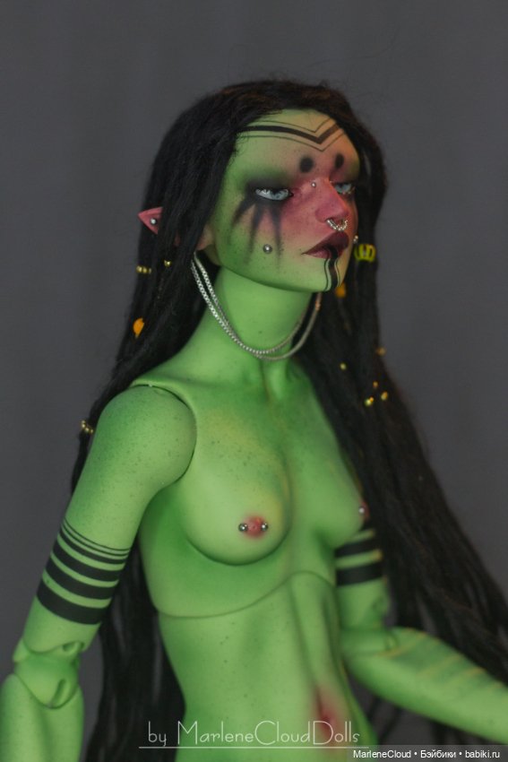 Дриада — Авторские шарнирные куклы своими руками: лепка