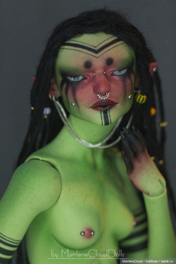 Дриада — Авторские шарнирные куклы своими руками: лепка