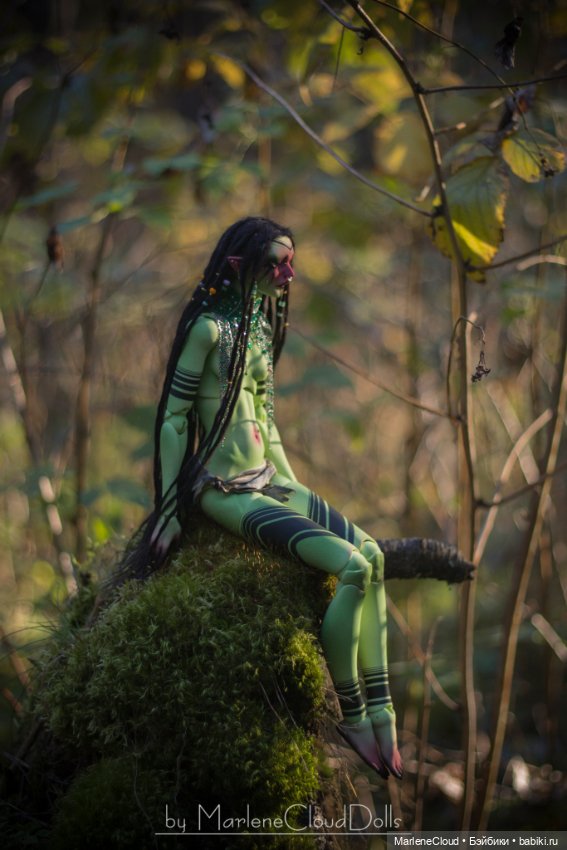 Дриада — Авторские шарнирные куклы своими руками: лепка