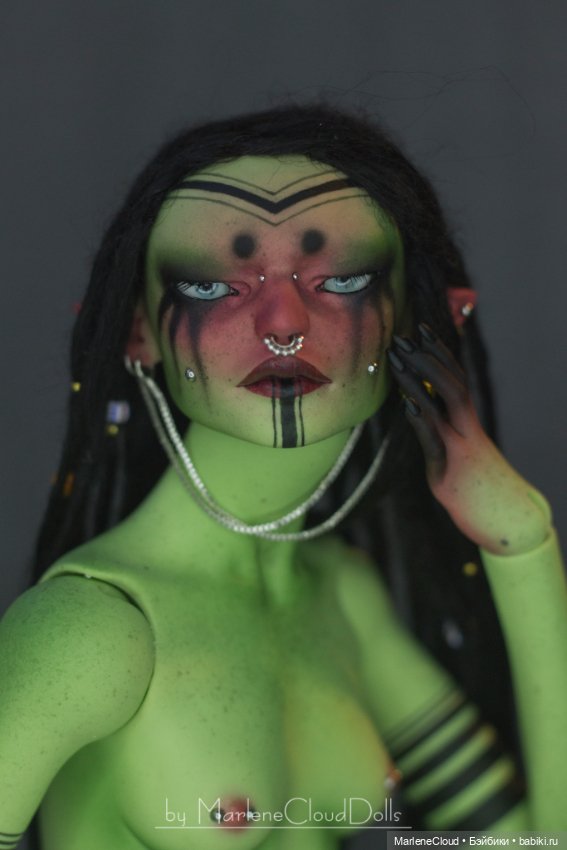 Дриада — Авторские шарнирные куклы своими руками: лепка