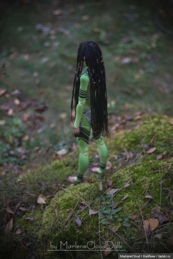 Дриада — Авторские шарнирные куклы своими руками: лепка (фото 5)