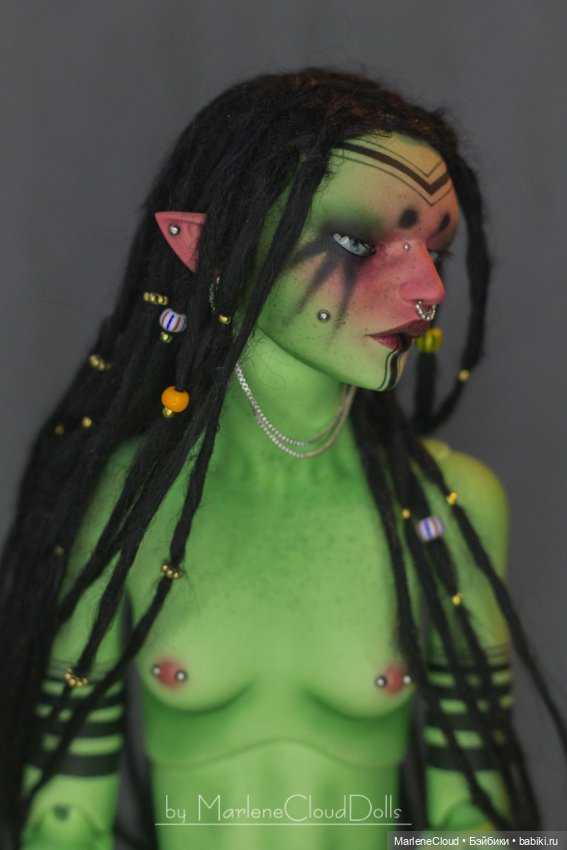 Дриада — Авторские шарнирные куклы своими руками: лепка