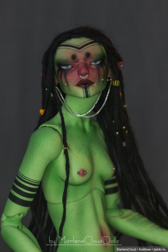 Дриада — Авторские шарнирные куклы своими руками: лепка