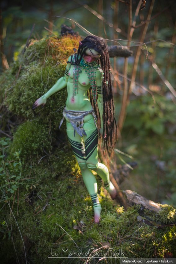Дриада — Авторские шарнирные куклы своими руками: лепка