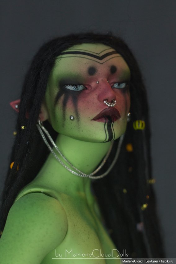 Дриада — Авторские шарнирные куклы своими руками: лепка