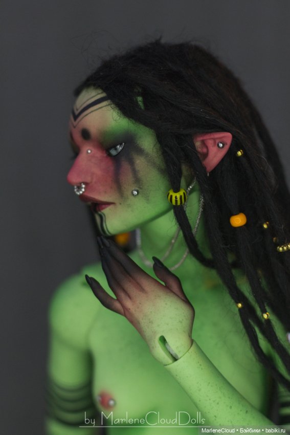 Дриада — Авторские шарнирные куклы своими руками: лепка