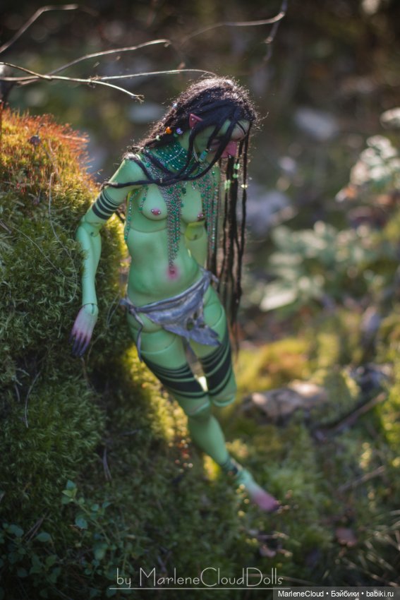 Дриада — Авторские шарнирные куклы своими руками: лепка