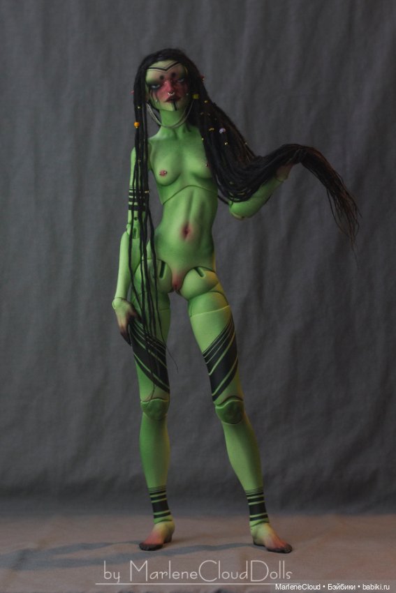 Дриада — Авторские шарнирные куклы своими руками: лепка