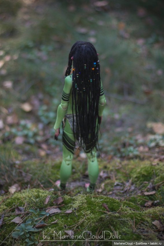 Дриада — Авторские шарнирные куклы своими руками: лепка (фото 4)