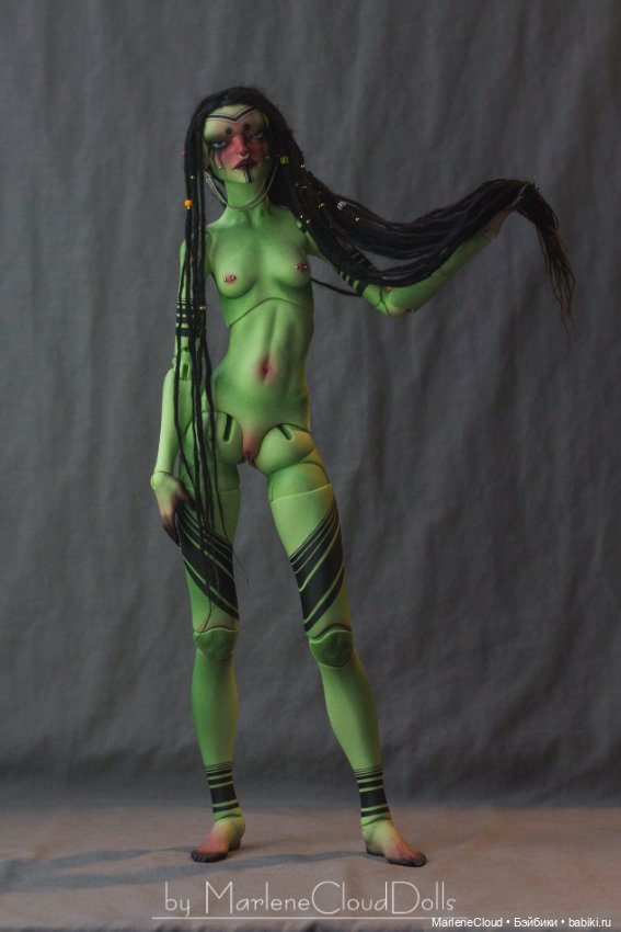 Дриада — Авторские шарнирные куклы своими руками: лепка