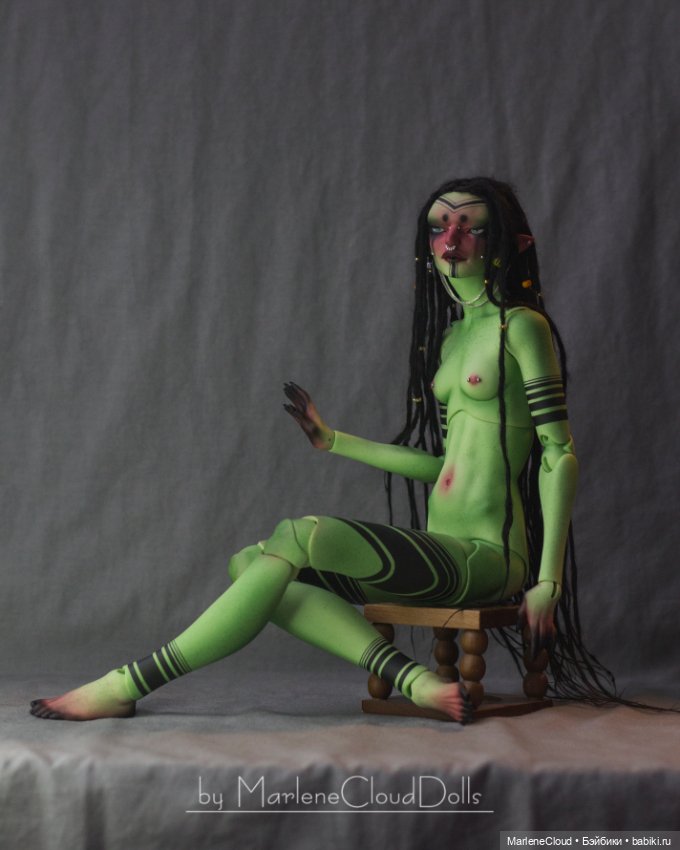 Дриада — Авторские шарнирные куклы своими руками: лепка