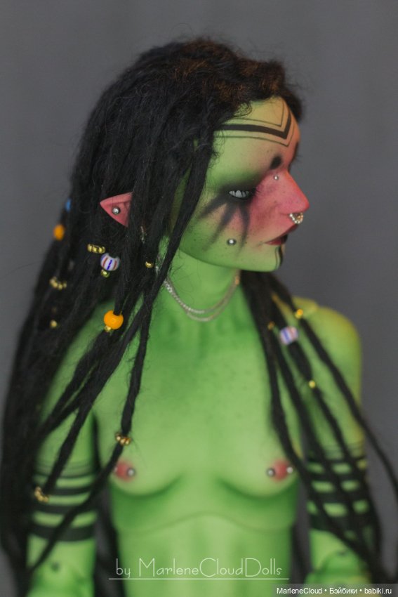 Дриада — Авторские шарнирные куклы своими руками: лепка