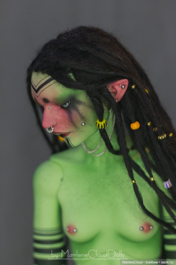 Дриада — Авторские шарнирные куклы своими руками: лепка