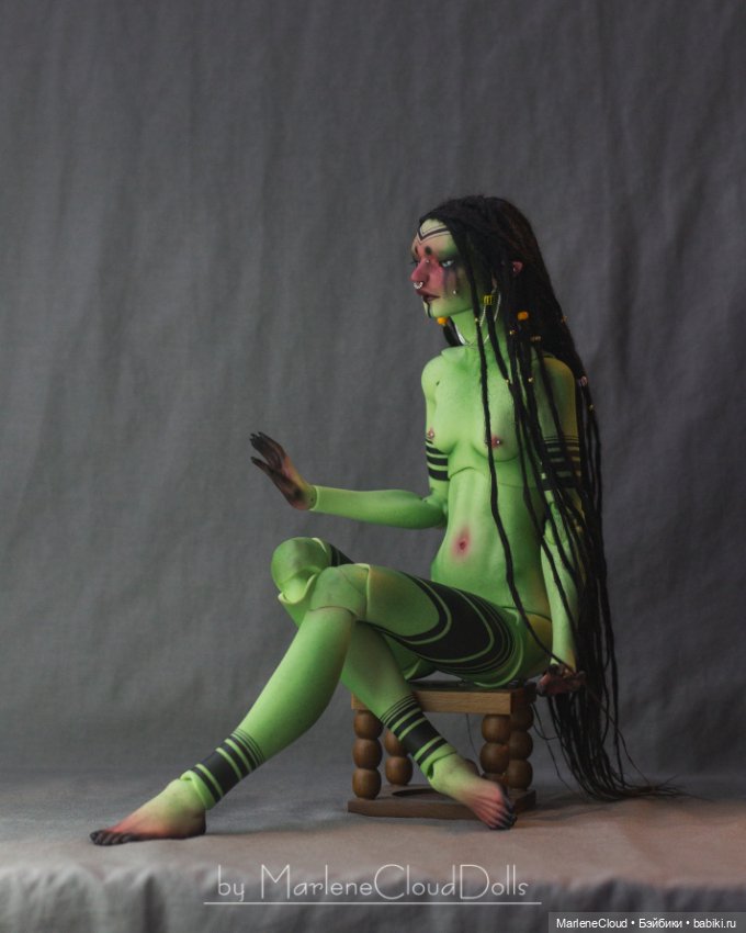 Дриада — Авторские шарнирные куклы своими руками: лепка