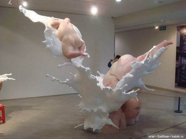 Толстяки от скульптора Mu Boyan (фото 3)