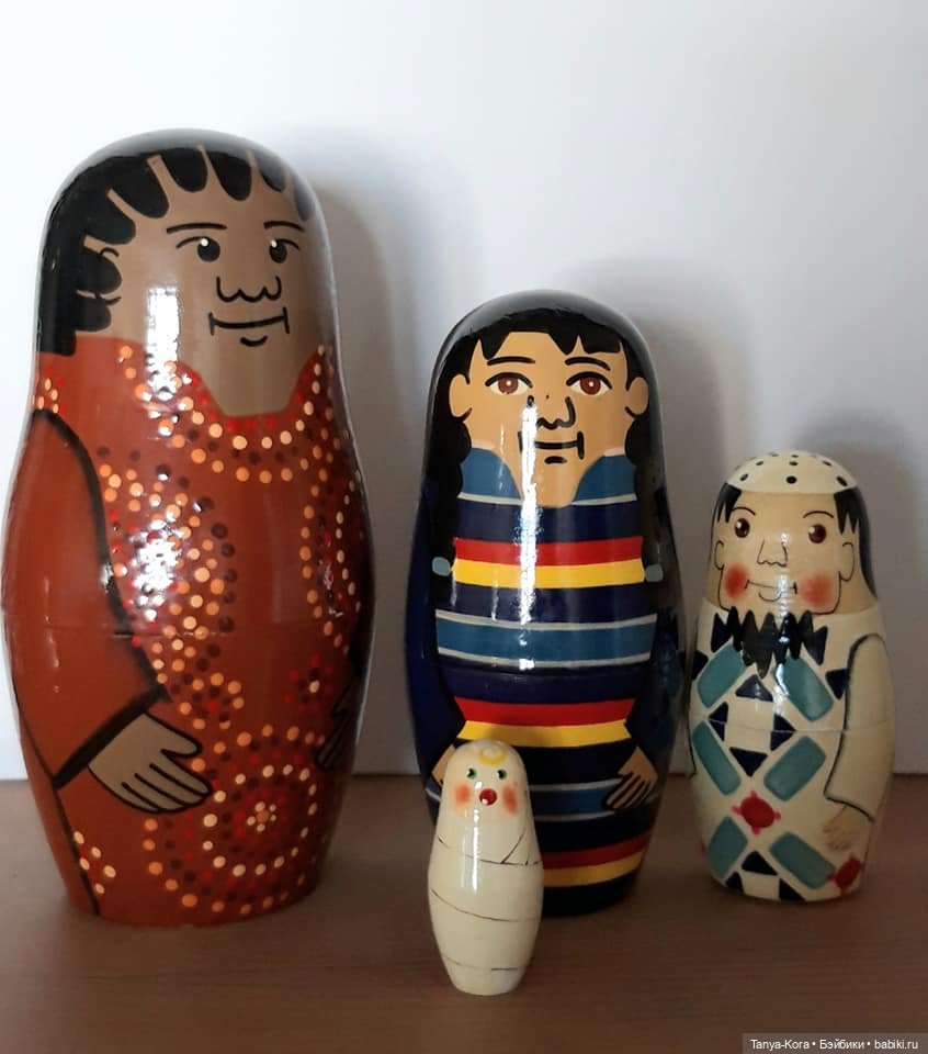 Русская матрешка - международная матрешка