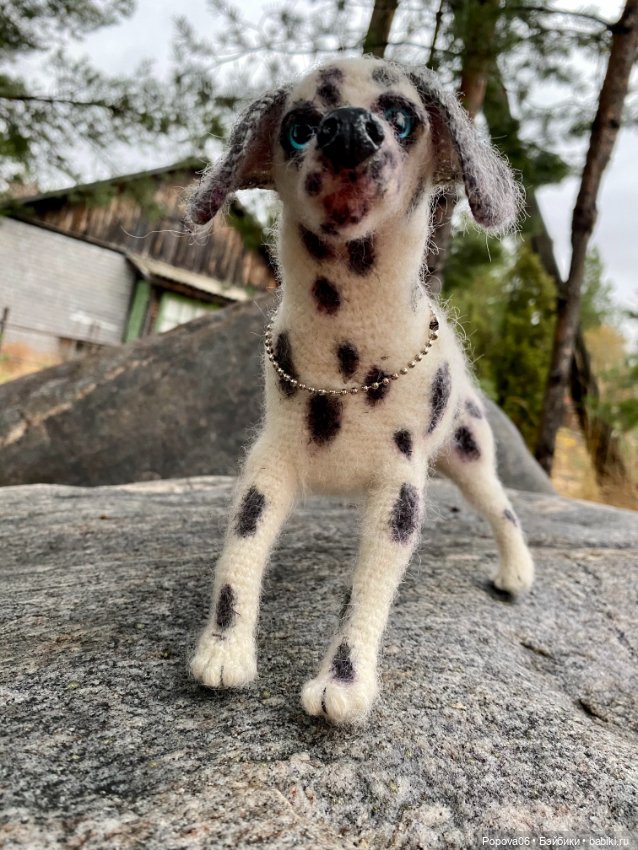 Далматинка Джессика — Вязаные игрушки и амигуруми: крючком (фото 10)