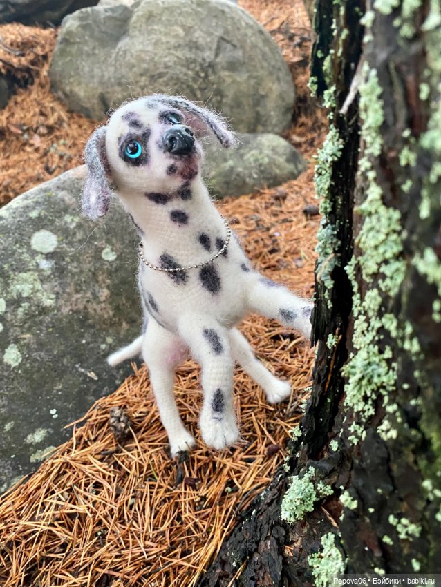 Далматинка Джессика — Вязаные игрушки и амигуруми: крючком (фото 8)