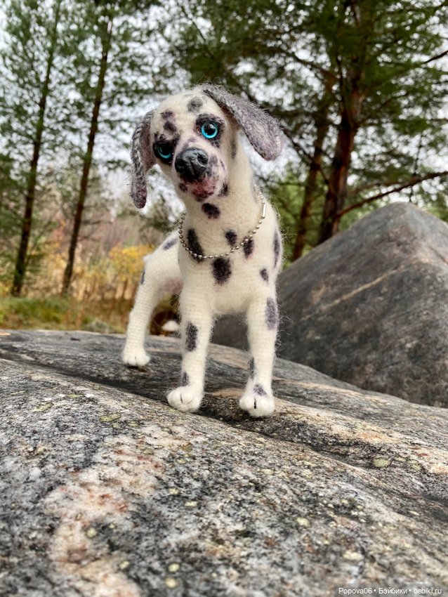 Далматинка Джессика — Вязаные игрушки и амигуруми: крючком (фото 5)