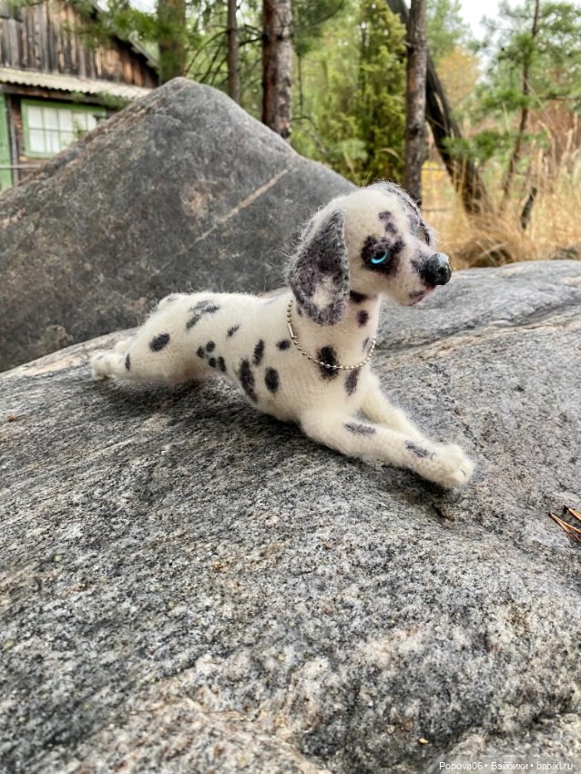 Далматинка Джессика — Вязаные игрушки и амигуруми: крючком (фото 9)