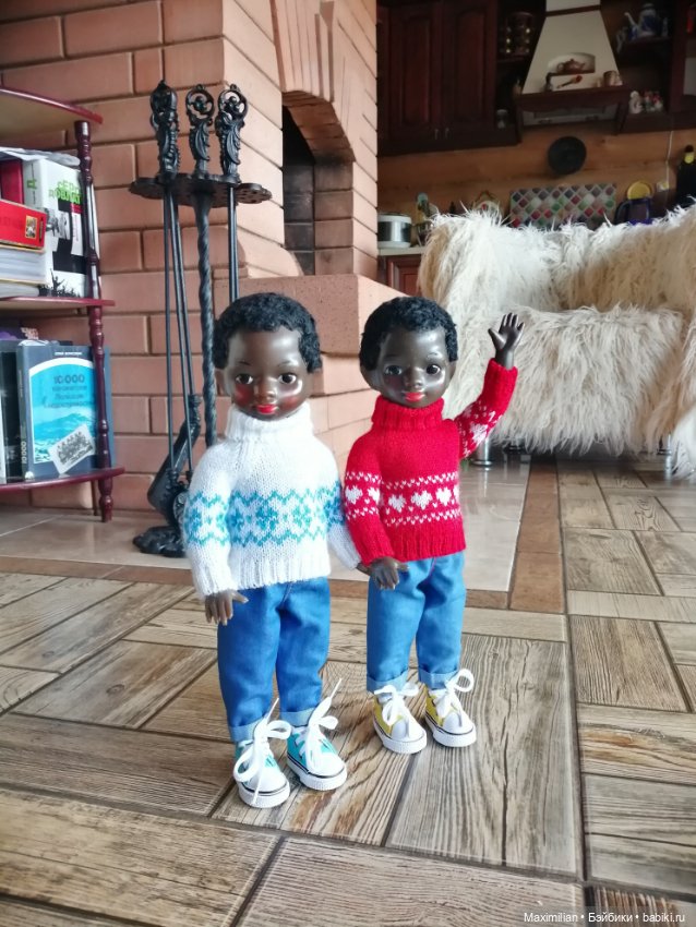 Братья. Негритята СССР — Игрушки СССР и советского детства: резиновые