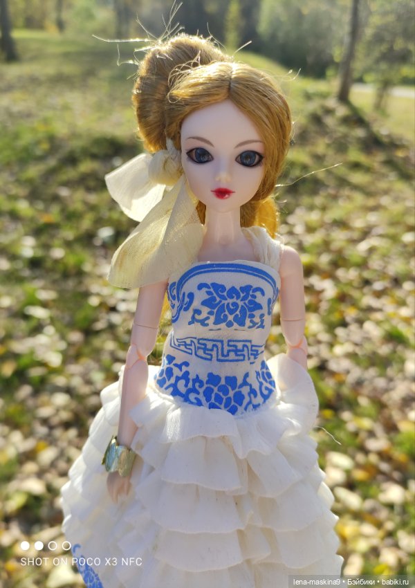 Лина и осень — Коллекционные куклы разных авторов (Разное): редкие бренды
