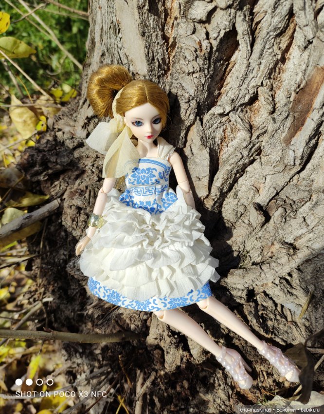 Лина и осень — Коллекционные куклы разных авторов (Разное): редкие бренды