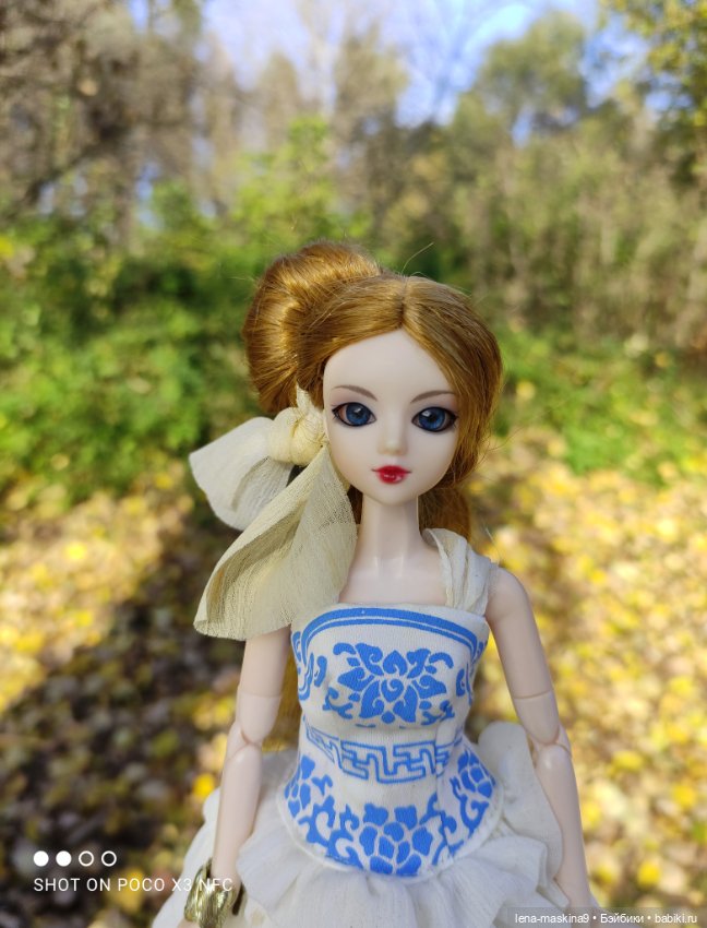 Лина и осень — Коллекционные куклы разных авторов (Разное): редкие бренды