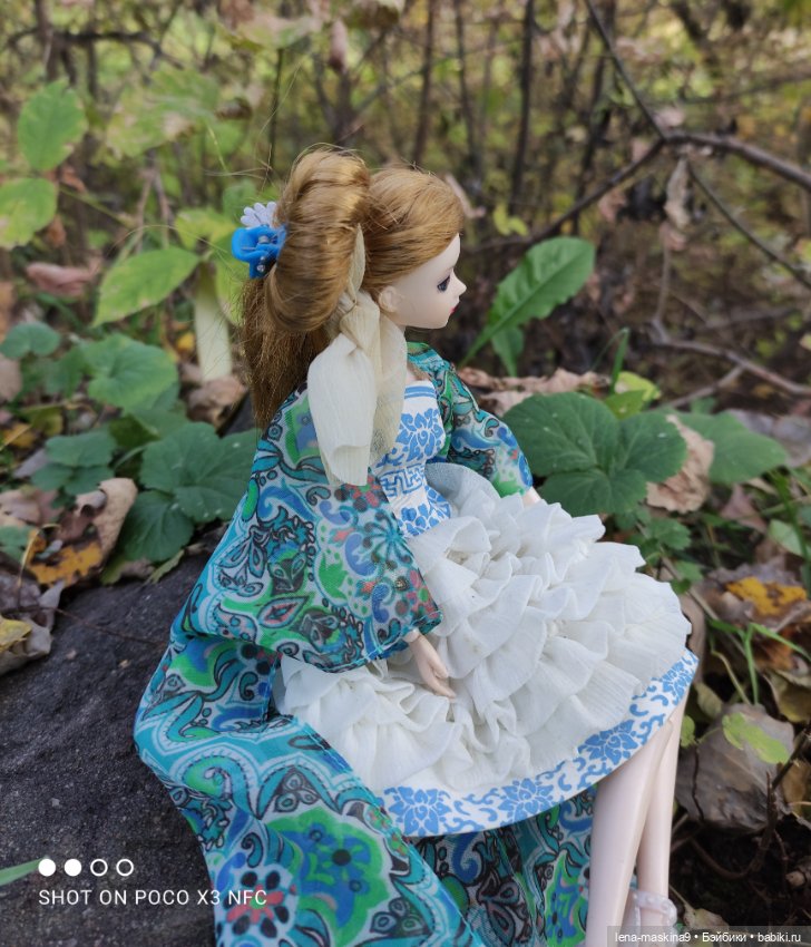 Лина и осень — Коллекционные куклы разных авторов (Разное): редкие бренды