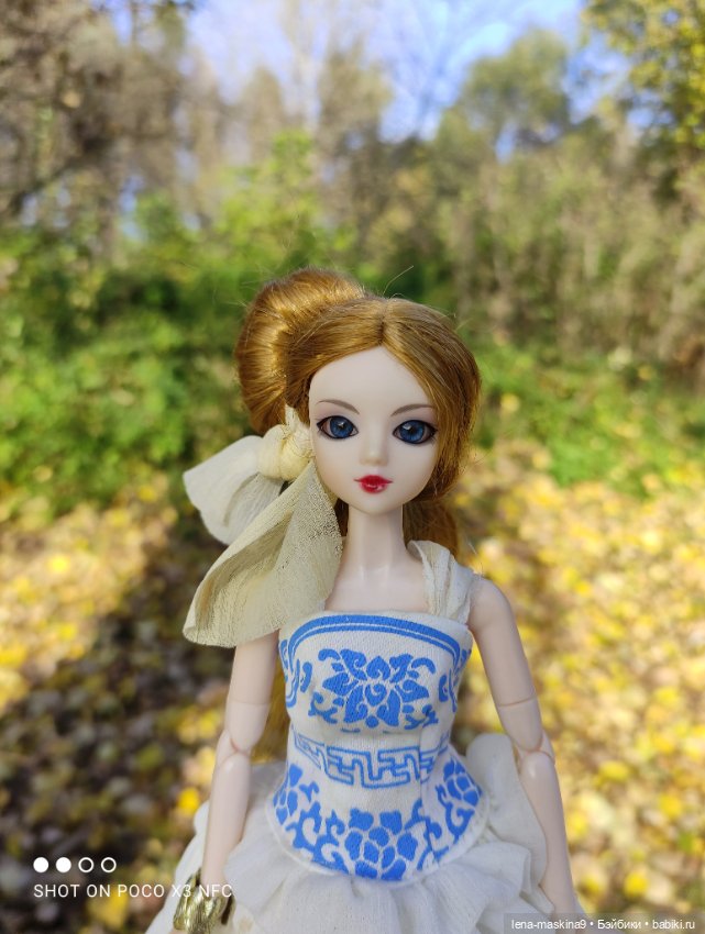 Лина и осень — Коллекционные куклы разных авторов (Разное): редкие бренды